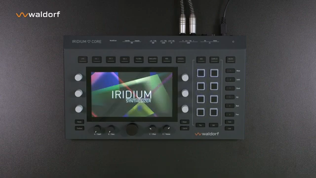 A start screen will appear with a message to keep the synthesizer up to date, with regular updates.