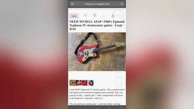 I bought it because it was cheap, and weird looking, and because the seller said it's a bit broken.