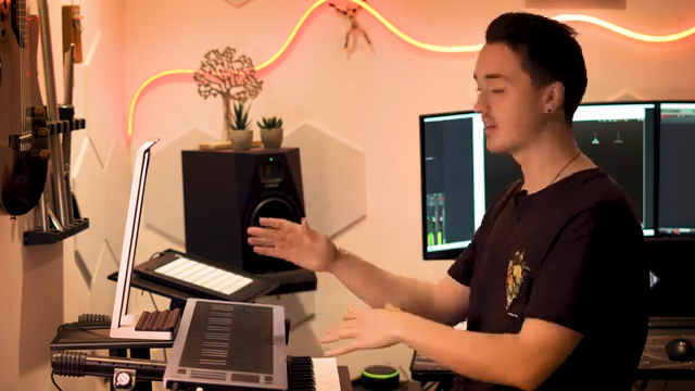 I can then kind of explore this air space, find combinations of those dimensions to create my own kind of articulations and sounds like I'm…