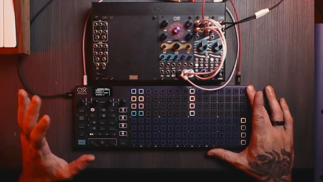 to create something that has a sort of a retro horror synth wave flavor.