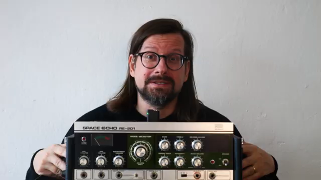 It turns any reel-to-reel or tape echo, even the venerable Roland Space Echo, into a looper.