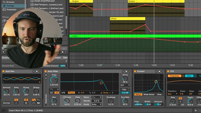 I'm just using these automations to push the track into the next part.