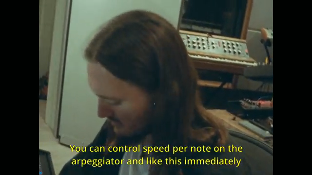 You can control speed per note on the arpeggiator.
