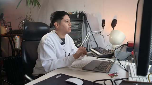 I don't really strive for perfection or a clean sound in that respect. And for me, it just feels a bit more real and also in context of the…