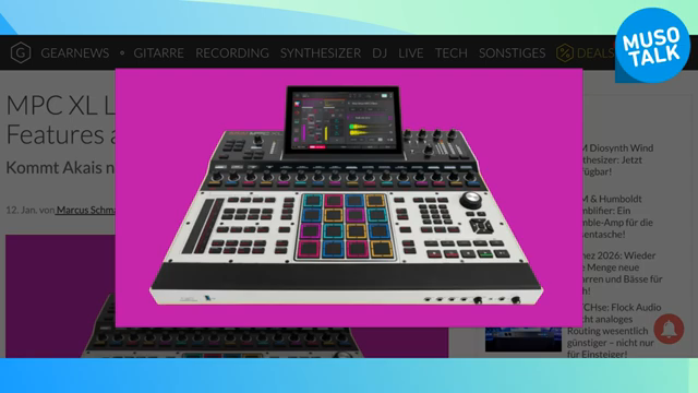 You can do 64 pads or with positional control, so it’s more of an MPE feeling.