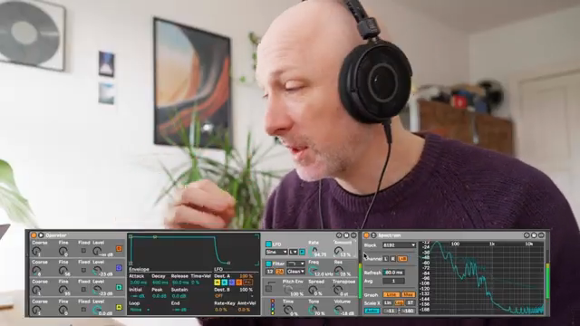 It comes from nothing, it comes from essentially a drone, it comes from essentially a sine wave.
