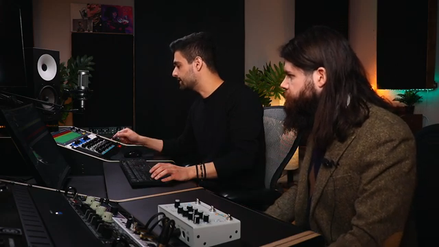 When the audio goes below a certain threshold, it will start expanding downwards, so increasing the dynamic range.