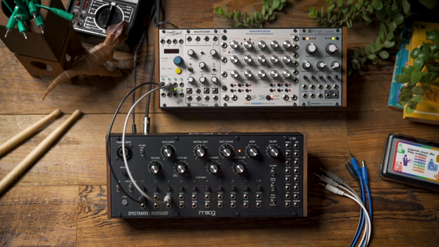 So as you can hear, that gives us something that feels like a woodblock.