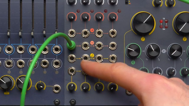 Also feeds all the input towards its right in a semi-normal connection which means that this signal which is now going into filter one is…