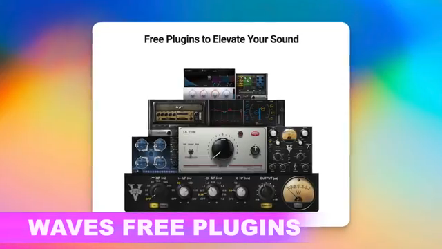 Waves is giving away a bundle of nine plugins for free right now. No strings attached.