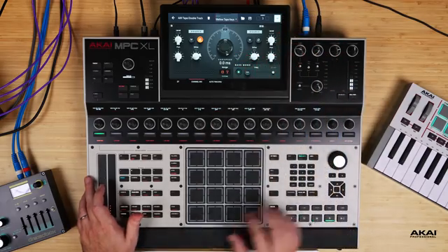 You have access to any audio instrument that is inside your DAW and can easily trigger it from your MPC.