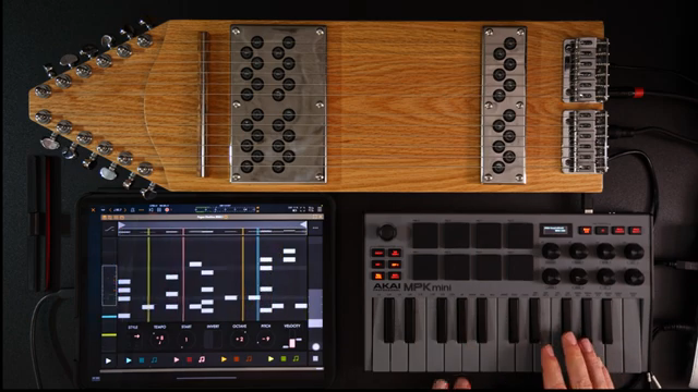 Like its namesake, Benjamin Franklin's glass armonica, it has an overtone rich sound, allowing control of four octaves of pure tones.