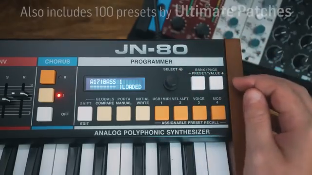 You've also got quickfire assignable preset recall. Pretty nice.