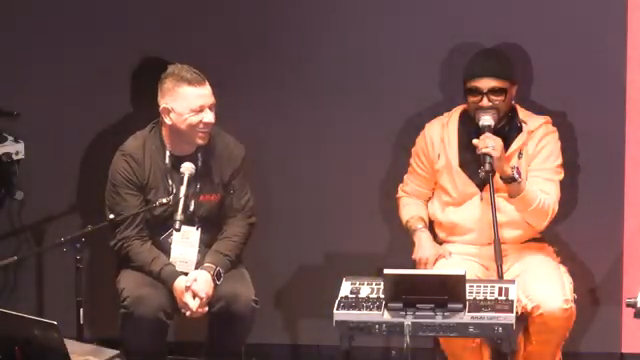 If I give you the same sounds, you're going to make something different. I'm going to make something different. He's going to make…