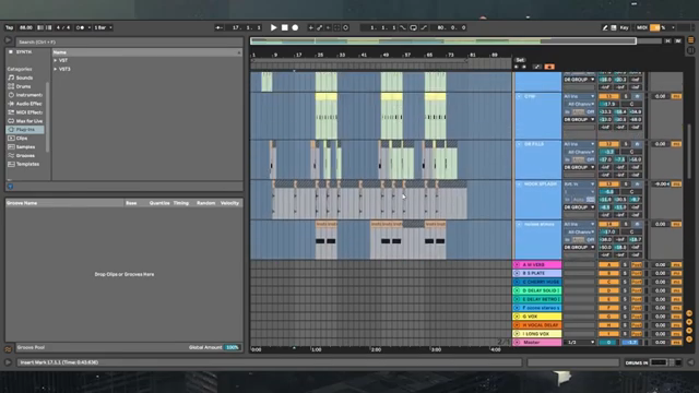 I just went ahead and recorded multiple takes, and then I created some layers out of them.