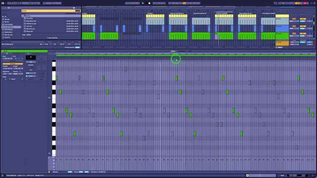 Ray's melody is on a rotation of 59 sixteenths. Wowza!