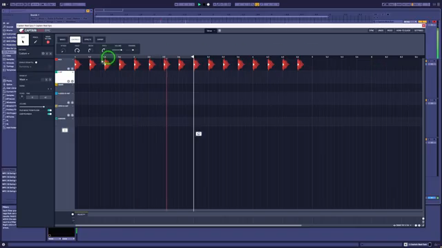 When you load that, the first thing you're greeted with is a four on the four kick drum.