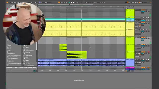 It comes and it goes and it propels us into the next musical section.