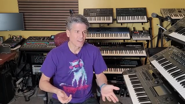 That's ridiculous. The synthesizer does not have a sound.