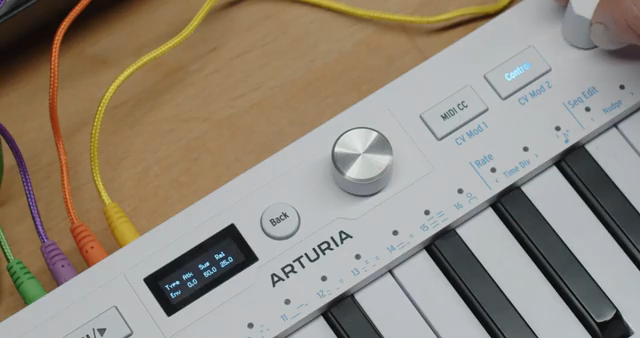 This means the keyboard becomes the modulation brain for your semi-modular synth.