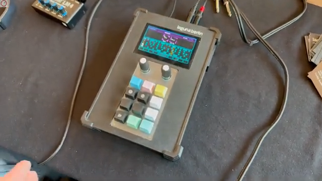 We wanted it to have few controls that you can just decide what you do in that moment with very few knobs.