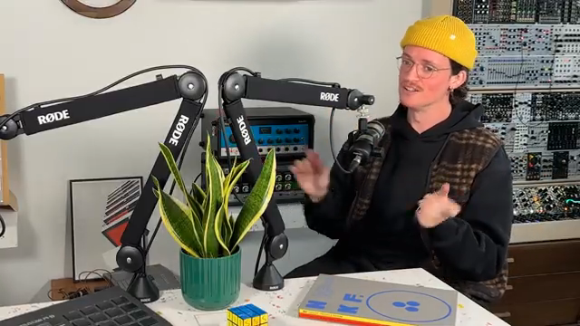 The risk for me was like, even though it wasn't necessarily the loudest sound in the mix, there was always a possibility that it could…