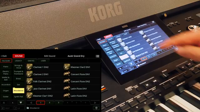 Every single sound program can be made with up to 24 oscillators.