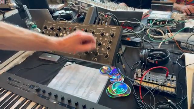 It does really cool stuff when you put external audio in there, just not today.