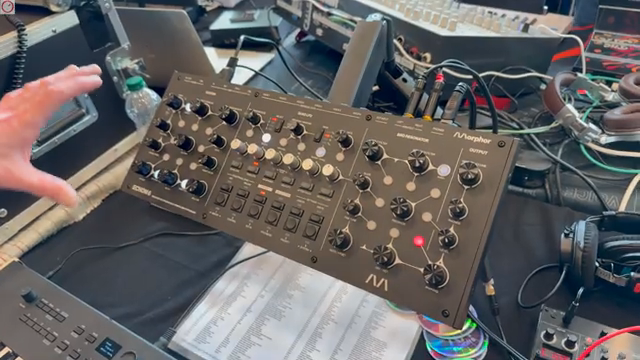 It's a bit of a special concept where it's a physical modeling synthesizer, but it's analog.