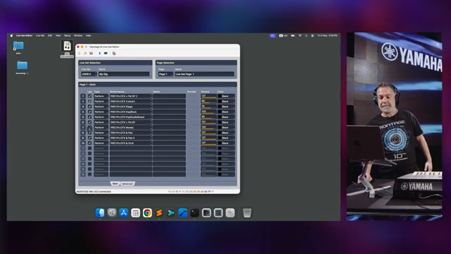 And it all updates simultaneously in the instruments.