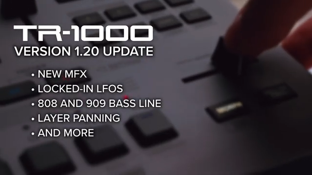 We've added new MFX including some classic Roland favorites, leveled up the LFO capabilities big time, introduced some new sound…