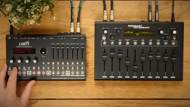 if you thought the resonant filter bank was just a fancy graphic EQ think again