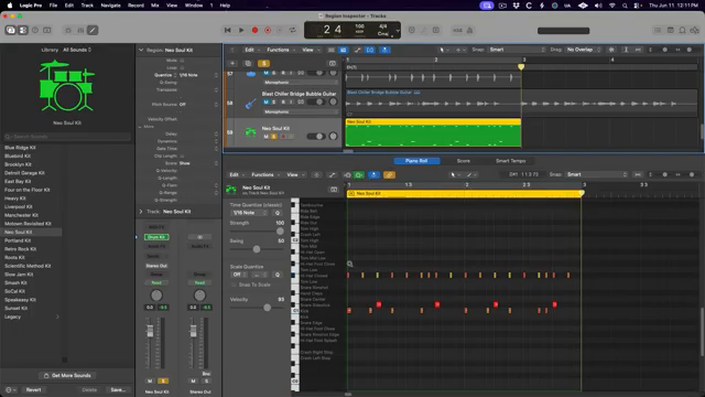 But that is not all the region inspector is capable of. If we click on a midi region instead of an audio region we get a slightly different…