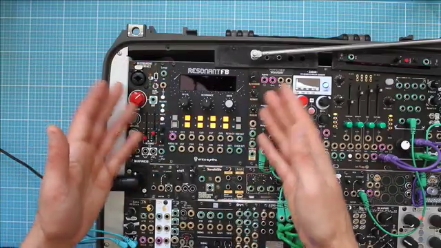 It's basically a 10-band analog filter bank with fixed set frequencies, with feedback or resonance, and it's digitally controlled, so you…