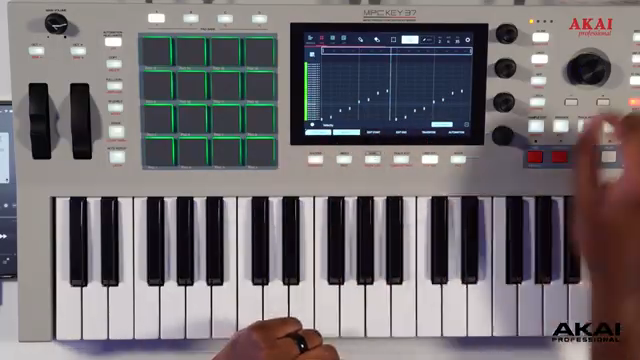 Then we're going to nudge these samples behind the beat here.