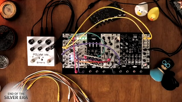 The +24 dB output brings the signal back up to modular level so you can continue patching inside your system.