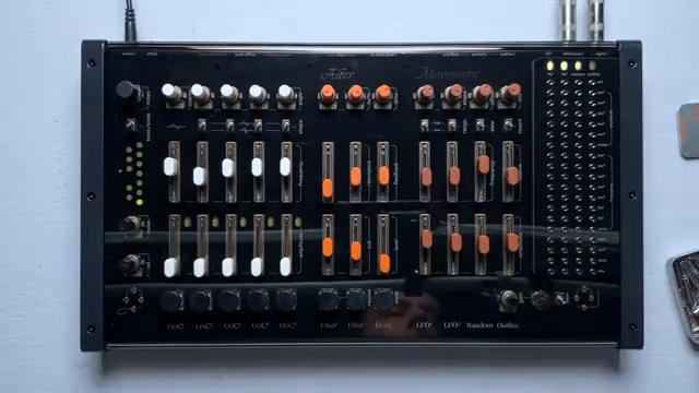 If you want something to control something else, you just push a pin into this matrix.