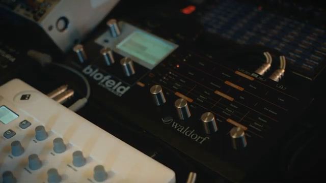 I have the Blofeld I use for chords and pads and melodic kind of atmospheric elements on top.