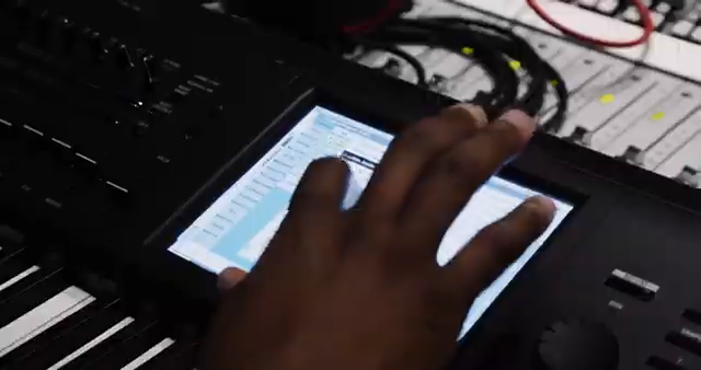 I wanted to try to get even closer with having my sound in the Kronos.