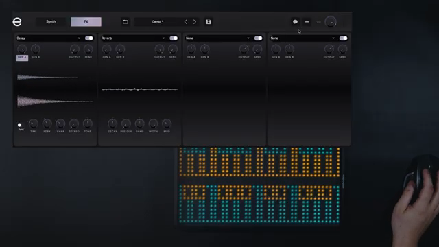 It will show you the instrument modulations and links.