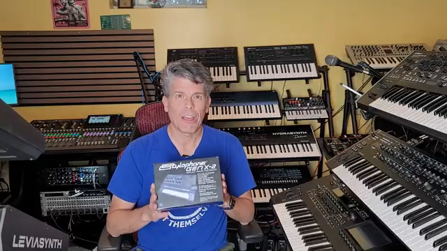 It's a real synth with oscillator and filter and controls, all the stuff you need.