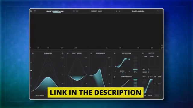 That's what's really useful about this plugin because now we can process the sound in several different ways not just cuts and boosts and…