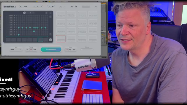 It generates the groove, the beats, the drums, and the sounds.