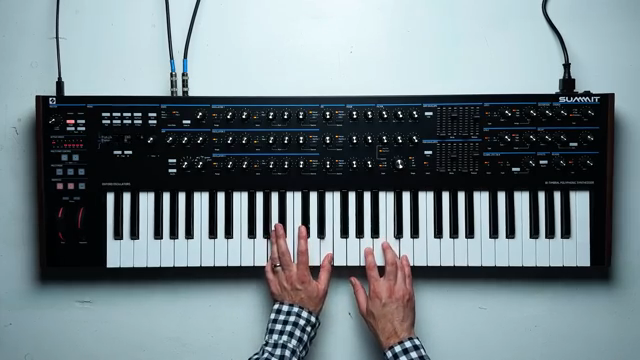 It represents Novation's complete vision of what a top-of-the-line synthesizer should be.