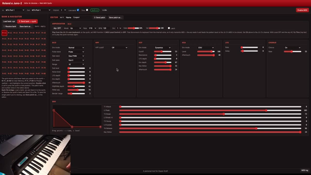 Espen Kraft’s Alpha Juno-2 Editor: No Nonsense, All Groove