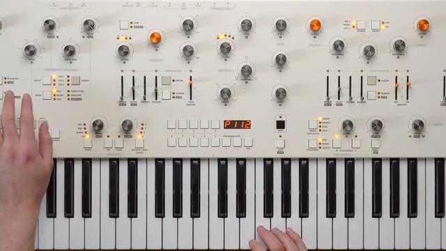 We will set LFO number one to envelope mode, which will make it unipolar instantly.