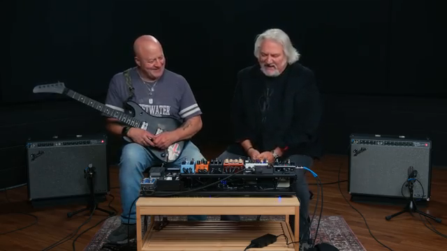 That's a lot of stinking pedals.