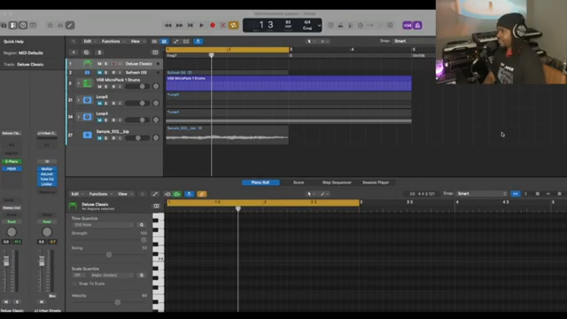 The drum pattern is so dope because it's not like your normal drum pattern but you can use it for whatever melody that you have.