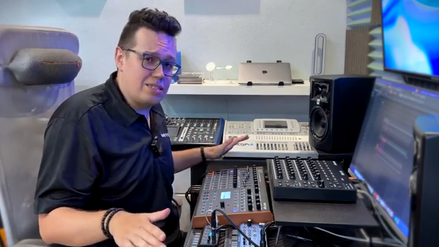 It can be a brain for your synthesizer setup in your studio, on our stage, as you wish.