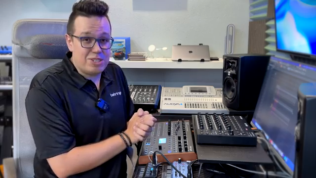 The BC-R32 combines 32 rotary encoders with a built-in 4-track hardware sequencer called Zaquencer.